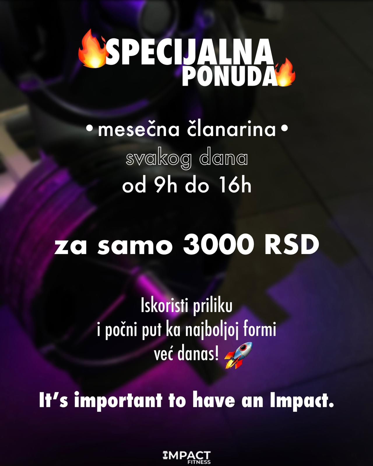 Specijalna Akcija 3000 RSD